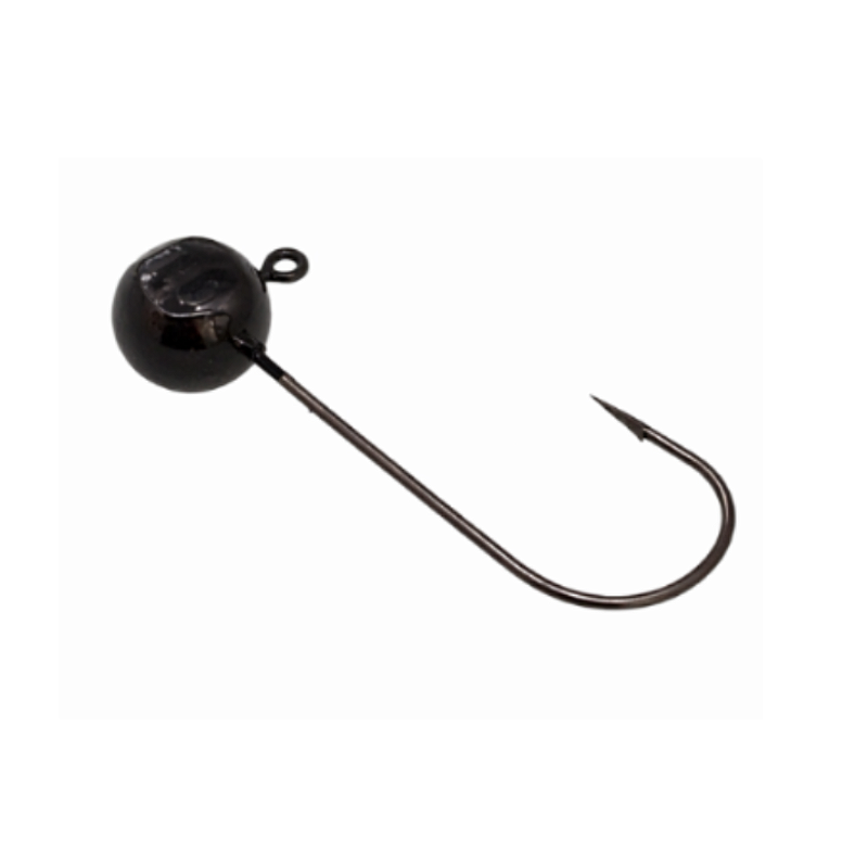 CHUMBADA ANZOL JIG HEAD 1/0 90 FACET 5G PRETA
