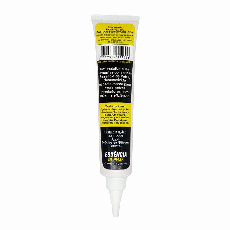 MONSTER 3X ESSÊNCIA DE PEIXE PRO LURE 25ml