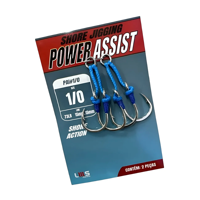 LMS Anzol Assistente Jig Costeiro 1/0 c/2kits