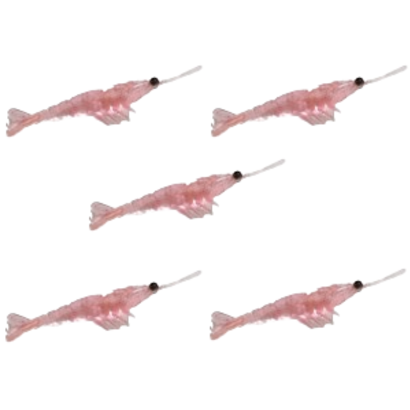 KIT PIRATAS FISHING REALITY COR ROSA 8,5CM 5UN