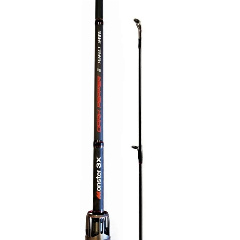 MONSTER 3X VARA DARK PEPPER SPIN 6'6" 8-15LBS 6-18G 1PC