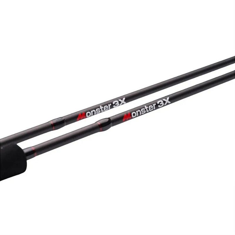 MONSTER 3X VARA MX3 DARK MOON CARRETILHA 6.0" 8-17LBS 1PC