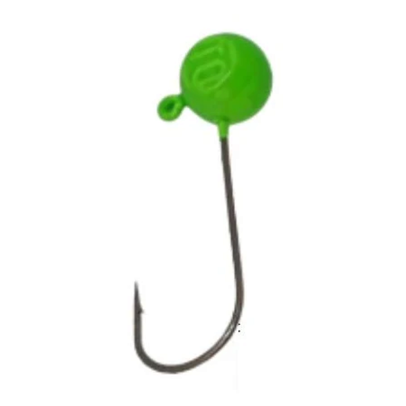 CHUMBADA ANZOL JIG HEAD 3/0 60° ESFÉRICO 30G VERDE