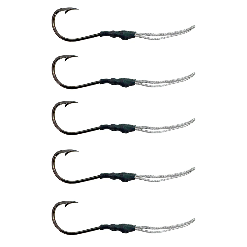 KIT 5UN MORIAH PESCA SUPORTE HOOK UNIDADE ANZOL 09