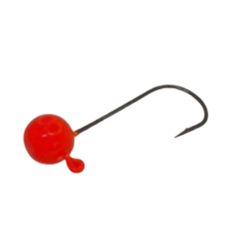 CHUMBADA ANZOL JIG HEAD 3/0 90º ESFÉRICA 20G LARANJA