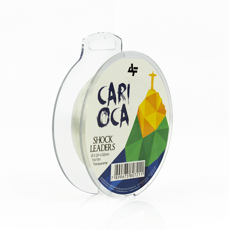 ALBATROZ LINHA DE PESCA CARIOCA 0.52 TRANSPARENTE 30M 1UN