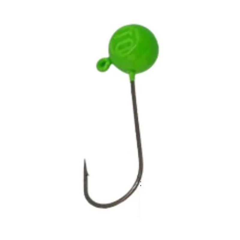 CHUMBADA ANZOL JIG HEAD 3/0 90º FACETADA 17G VERDE