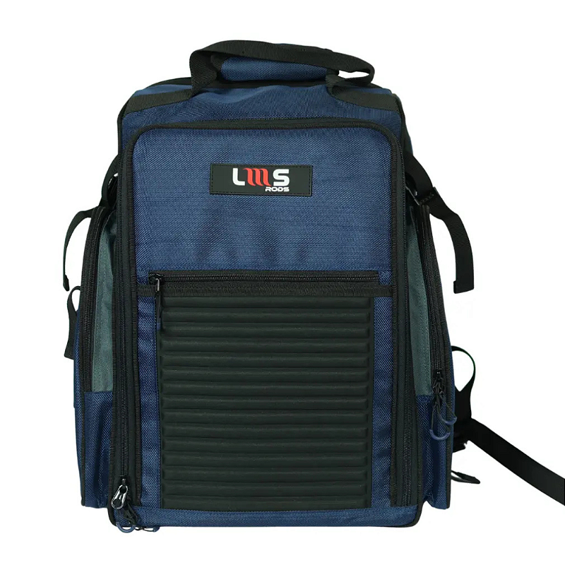 LMS MOCHILA COMMANDER NYLON C/3 ESTOJOS PRETA