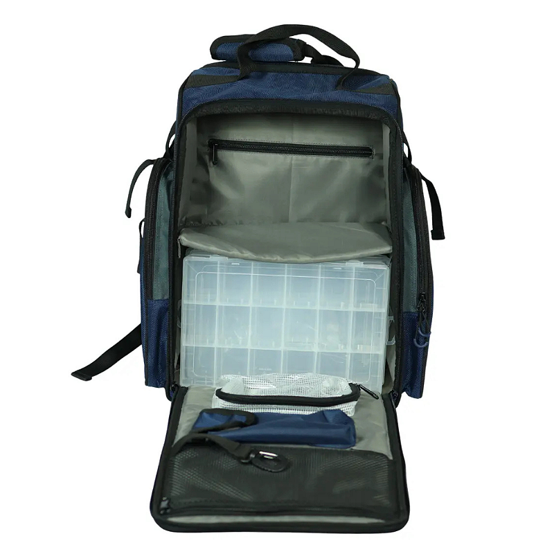 LMS MOCHILA COMMANDER NYLON C/3 ESTOJOS PRETA
