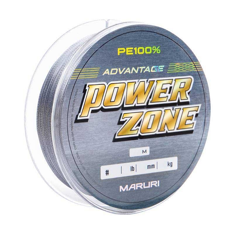 MARURI LINHA MULT POWER ZONE 8X CINZA 0,70MM 150LB 300M 1UN