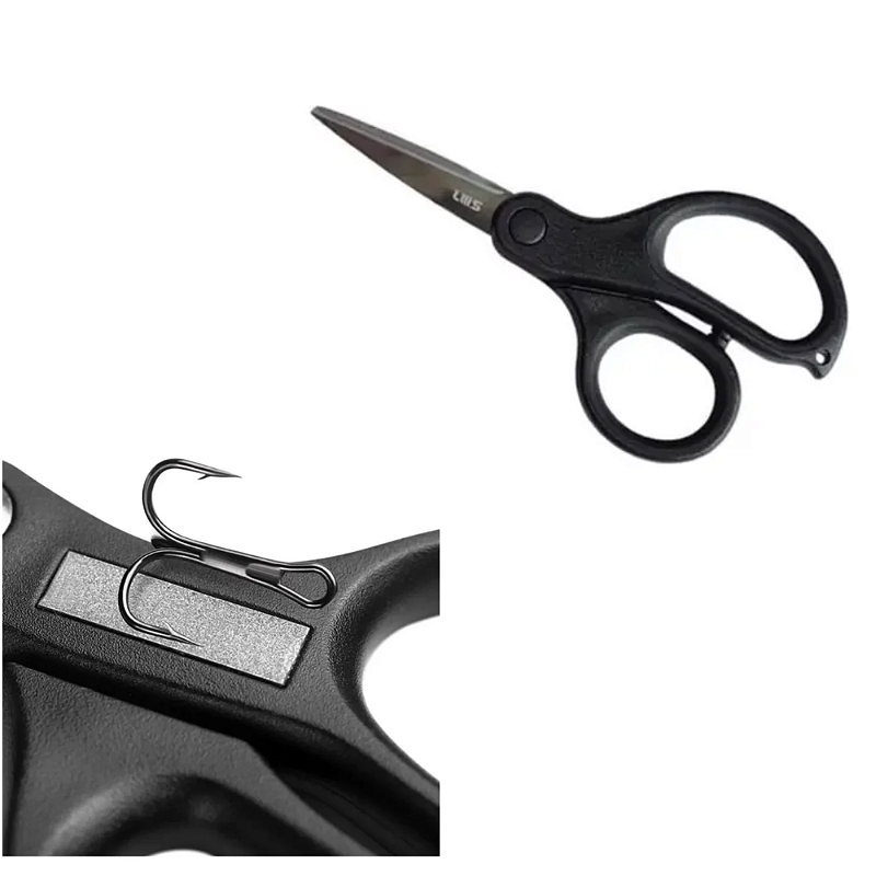 LUMIS TESOURA LINHA DE MULTIFILAMENTO COM PLACA AFIADORA 5,5"