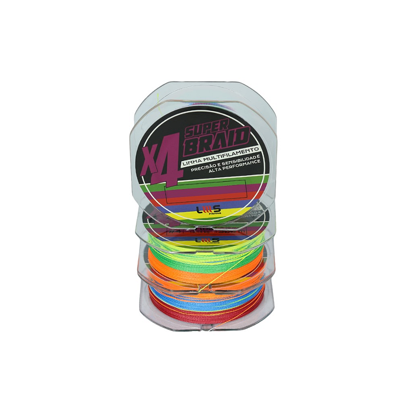 LUMIS LINHA MULTIFILAMENTO SUPER BRAID X4 0,22MM 25LB 300M