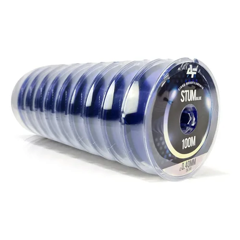 ALBATROZ KIT 10UN LINHAS STUM MONO CINZA 100M 30M 15,6