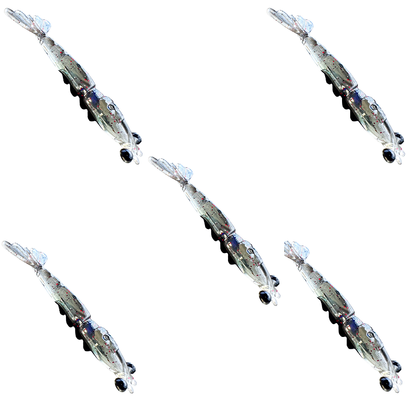 KIT 5 UN ISCAS PIRATAS FISHING TURBO FUMAÇA OVA BLACK 7,5CM