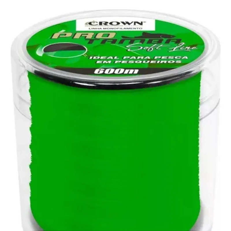 JOGÁ LINHA PRO TAMBA SOFT GREEN 037MM 600MT