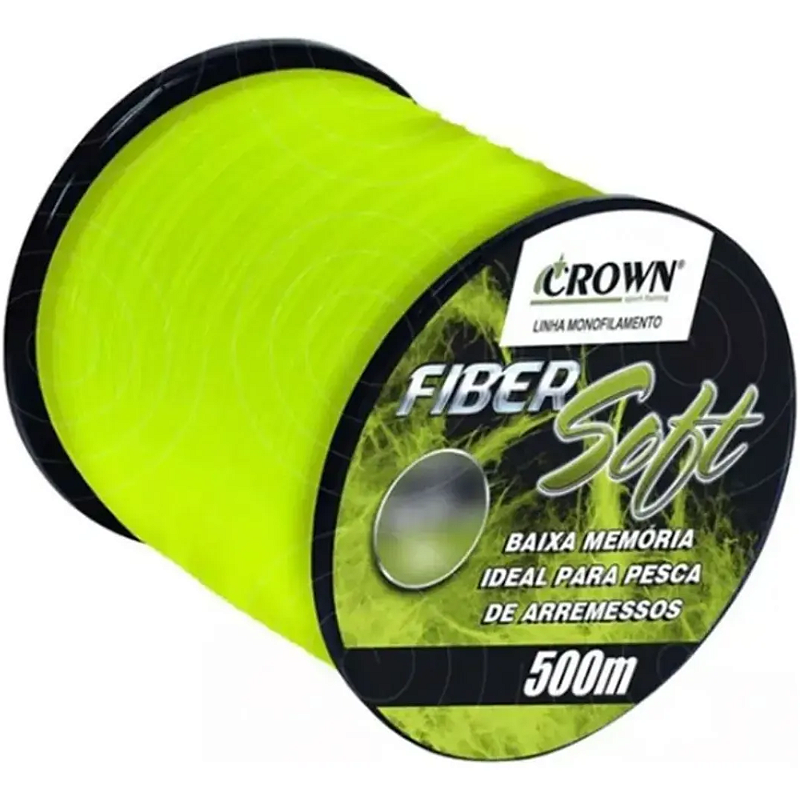 JOGÁ LINHA FIBER SOFT YELLOW 0,40MM 500M