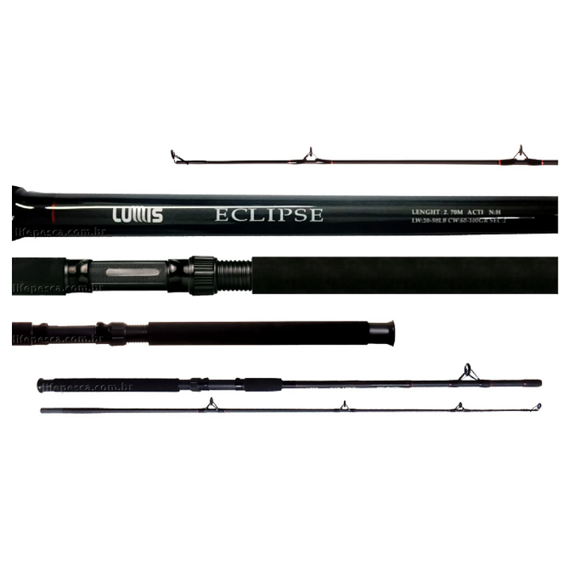 Vara Para Molinete Lumis Eclipse Spin (2,10m) 15-30lbs - 2p