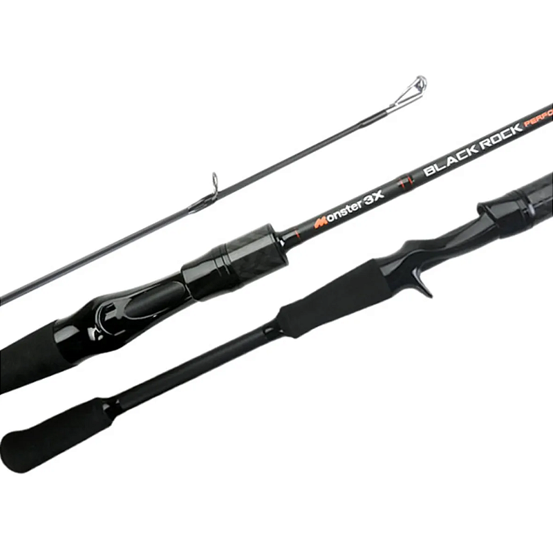 MONSTER 3X VARAS BLACK ROCK 581 CAST 18G 17LBS 5'8" INTEIRIÇ