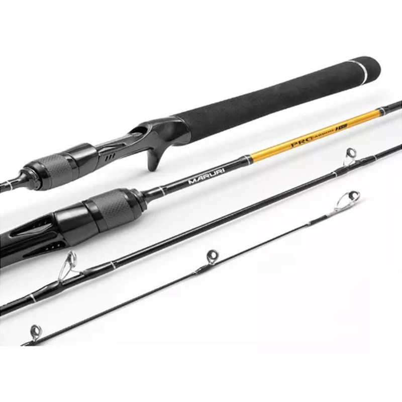 Vara Carretilha Maruri Pro Carbon Fg 1,68m 8 17lbs inteiriça