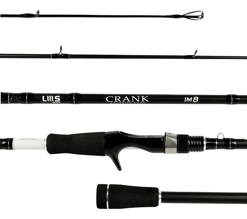 LUMIS CRANK COPPER VARA DE PESCA CARRETILHA  213CM 60 LBS 2 PARTES