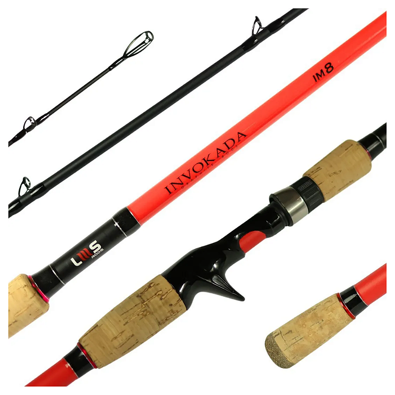 LUMIS VARA INVOKADA PRO RED  1,73M 8-20lb INTEIRA