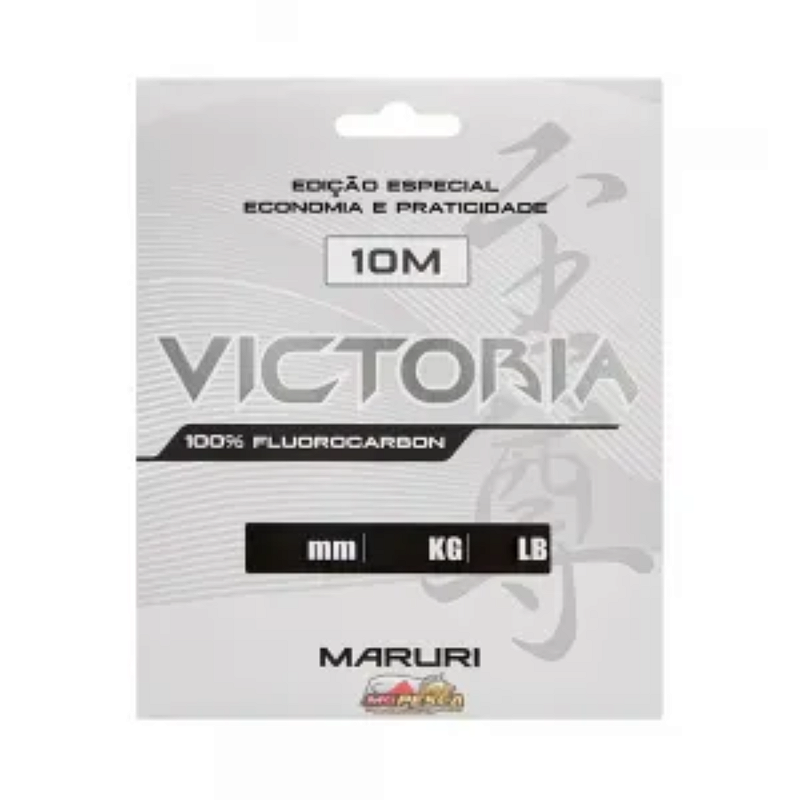 Linha Maruri Victoria 100% Fluorocarbon 0,50mm 29.7lb 10m