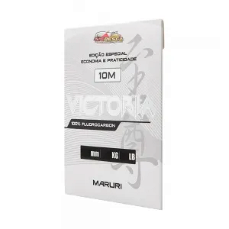 Linha Maruri Victoria 100% Fluorocarbon 0,50mm 29.7lb 10m