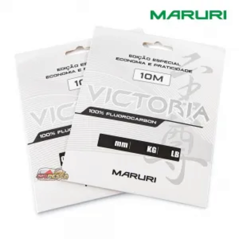 Linha Maruri Victoria 100% Fluorocarbon 0,50mm 29.7lb 10m