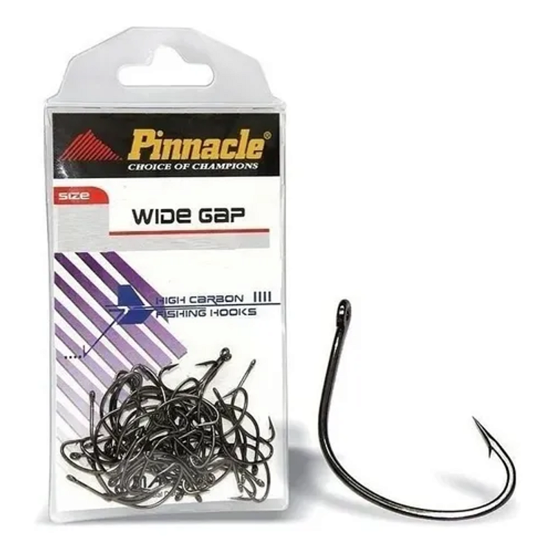 Anzol Pinnacle Wide Gap N8 20 Peças