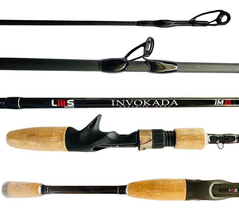 LUMIS INVOKADA VARA PESCA CARRETILHA 1.80 M 60  28g  17lb 1P