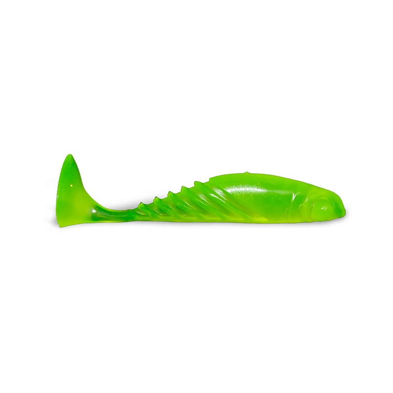 Monster 3x Isca Artificial Slim Shad Mellow 7cm 3un