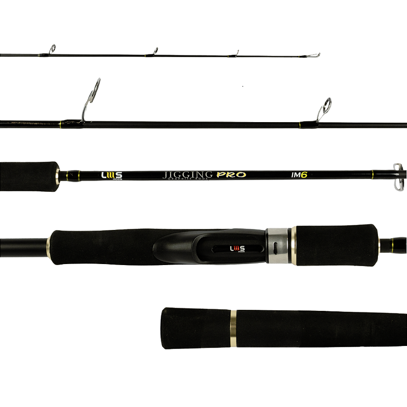 Vara Carretilha Lumis Jigging Pró 1,92m-40lbs - P E 2-4 - 2p