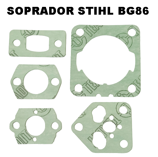 JOGO DE JUNTAS STIHL BG86