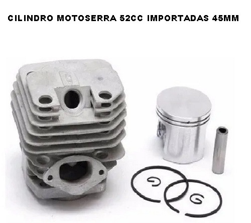 KIT CILINDRO 45MM MOTOSERRA IMPORTADA 52CC