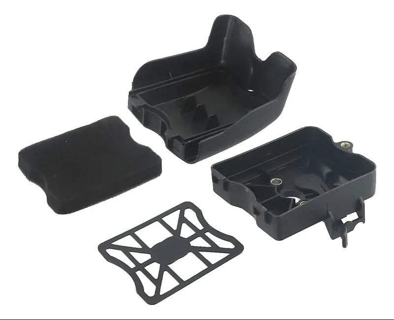 FILTRO AR COMPLETO ROÇADEIRA / PERFURADOR DE SOLO 43CC / 52CC