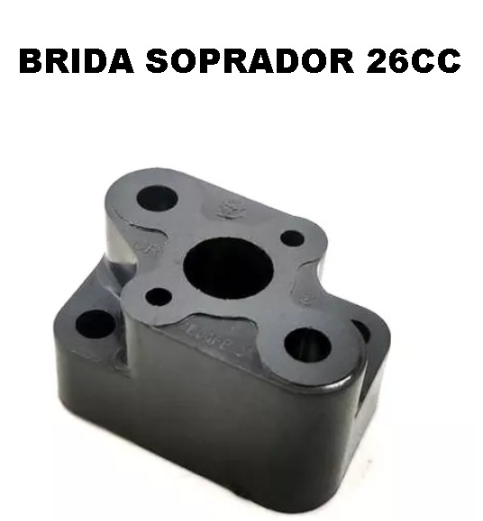 BRIDA CARBURADOR SOPRADOR 26CC BRANCO / LMX / GARTHEN / CARBON FAK ...