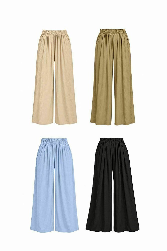 Calça Pantalona Viscose