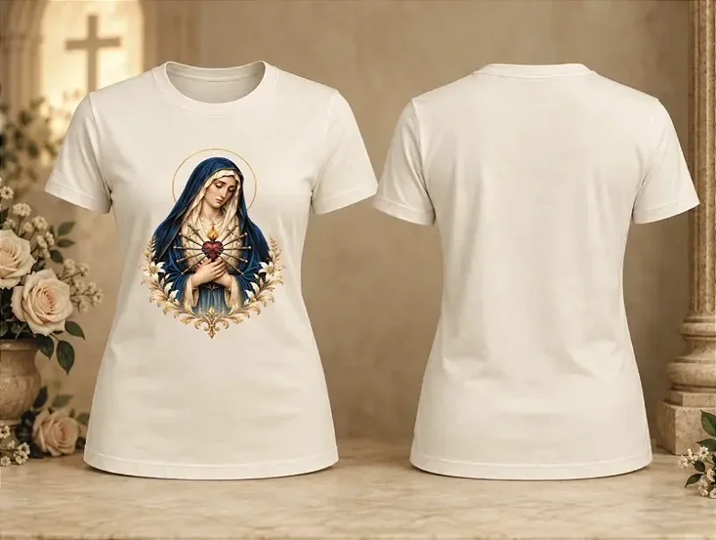 Camiseta Mater Dolorosa - Nossa Senhora das Dores