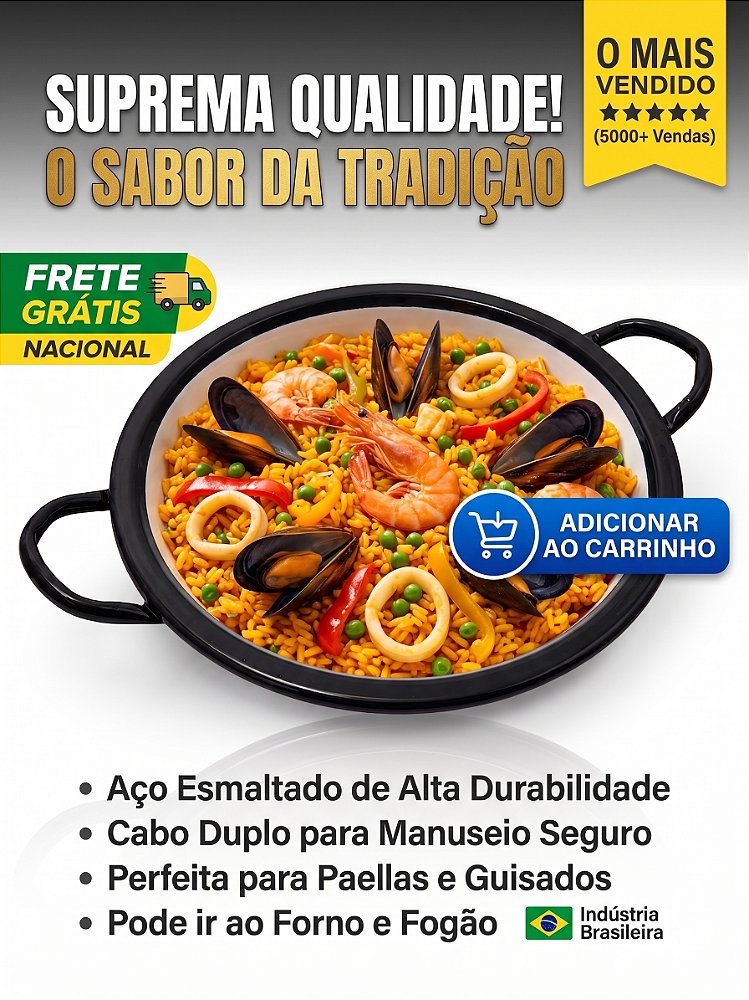 Tacho Esmaltado 4 litros e Escumadeira Para Frituras