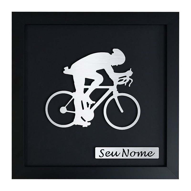 Quadro Decorativo de Ciclismo Personalizado