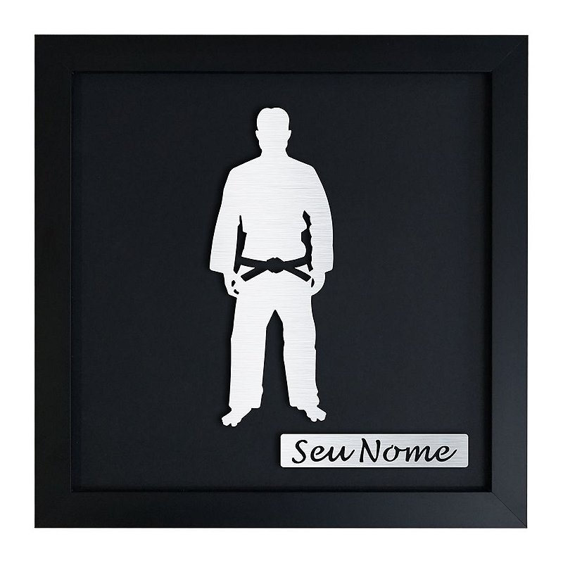 Quadro Decorativo de Jiu Jitsu Personalizado