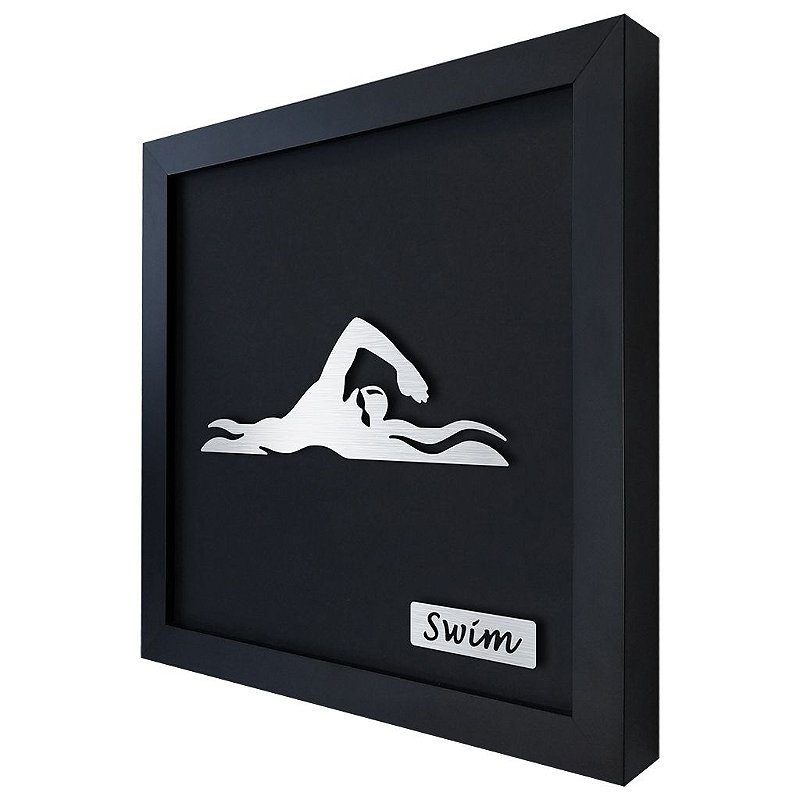 Quadro Decorativo de Triatlo Personalizado (3 quadros)
