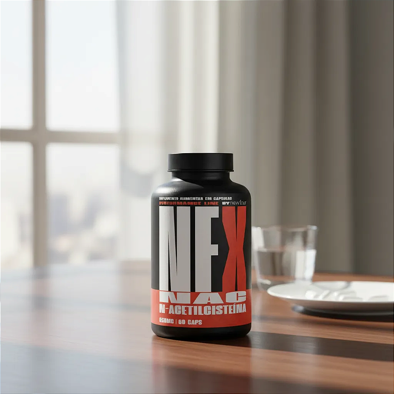 Nac N Acetilcisteina 650 Mg 60 Caps New Four