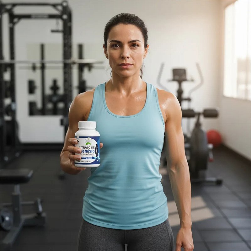 Citrato Magnésio 500 Mg 120 Cápsulas Alta Absorção Uni Ervas