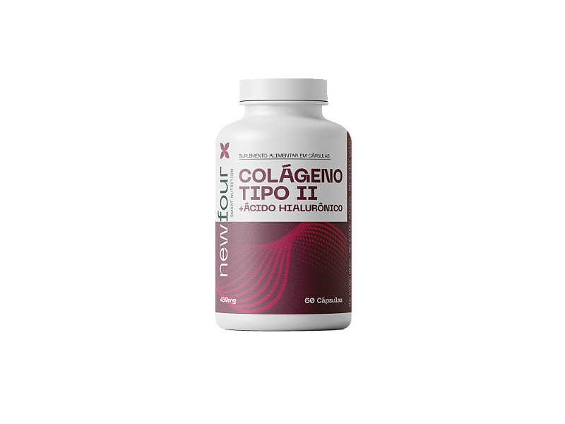 Colágeno Tipo Ii 40 Mg Ácido Hialurônico 157 Mg Newfour