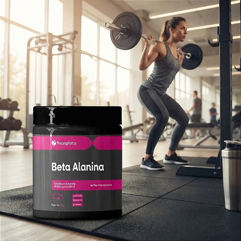 Beta Alanina Sem Sabor 100% Pura 130g Sem Sabor