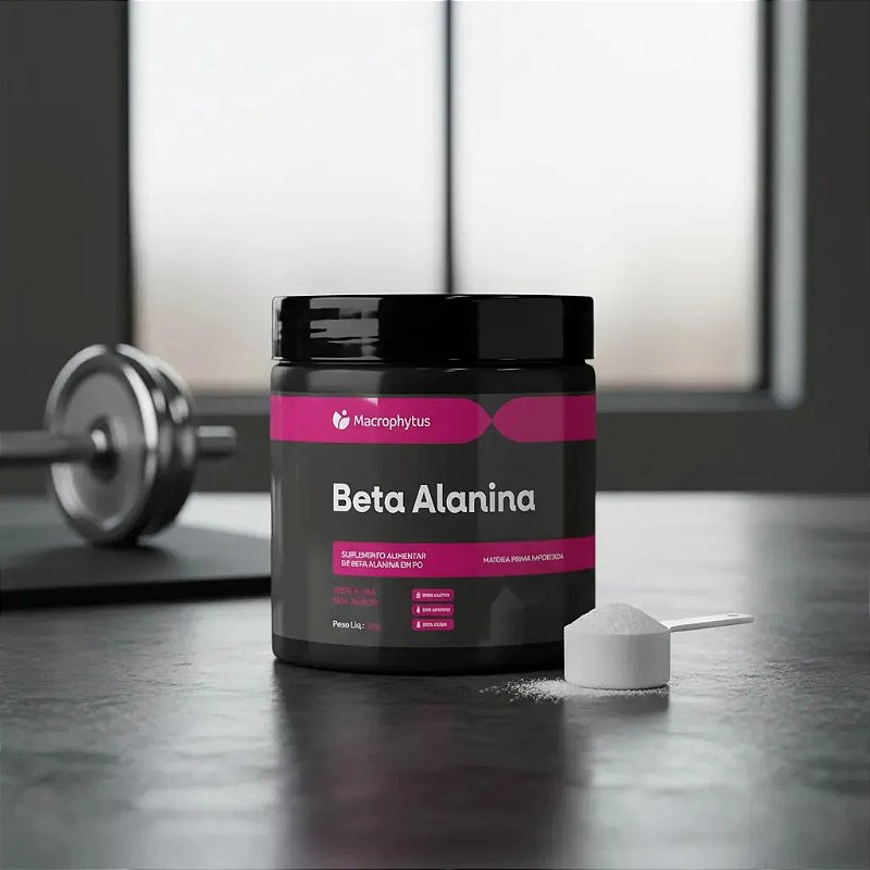 Beta Alanina Sem Sabor 100% Pura 130g Sem Sabor