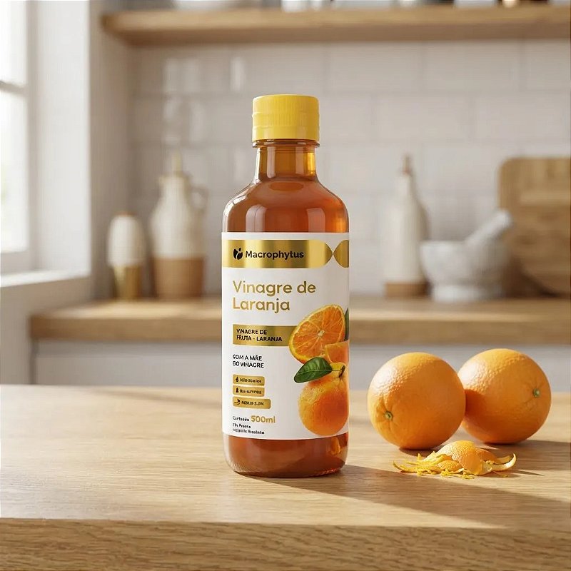 Vinagre De Laranja 5,0% Acidez 530ml