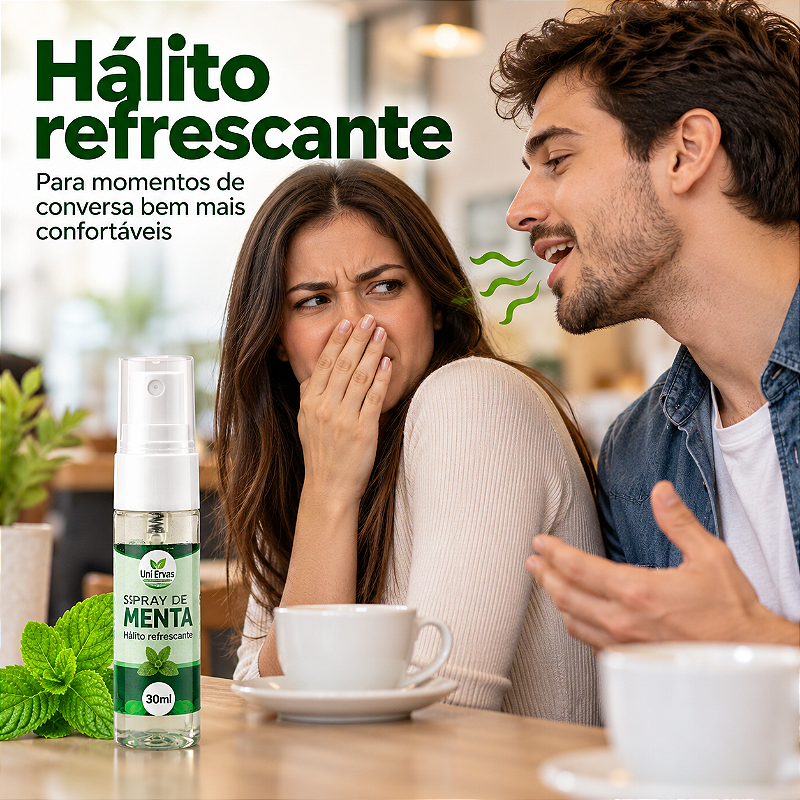 Spray de Menta Hálito Refrescante 30ml