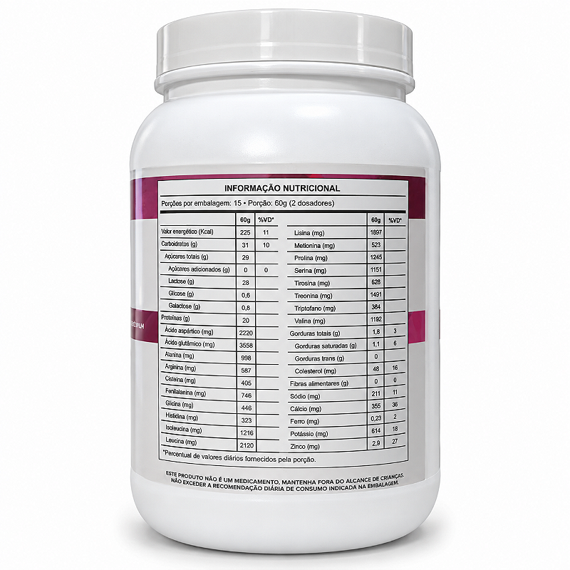 Whey Protein Supreme 900g Sabor Cheesecake de Morango